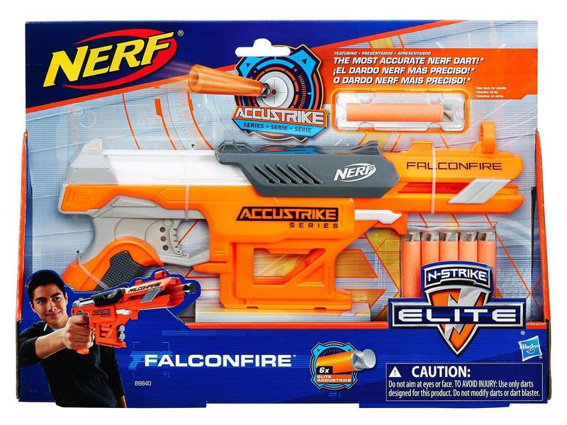NERF AccuStrike ファルコンファイア 新品 オレンジトリガー Lançador Nerf Accustrike com Acessórios - Hasbro N-Strike